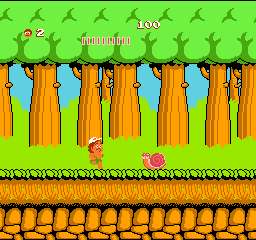 Adventure Island Classic screenshot 3 for NES